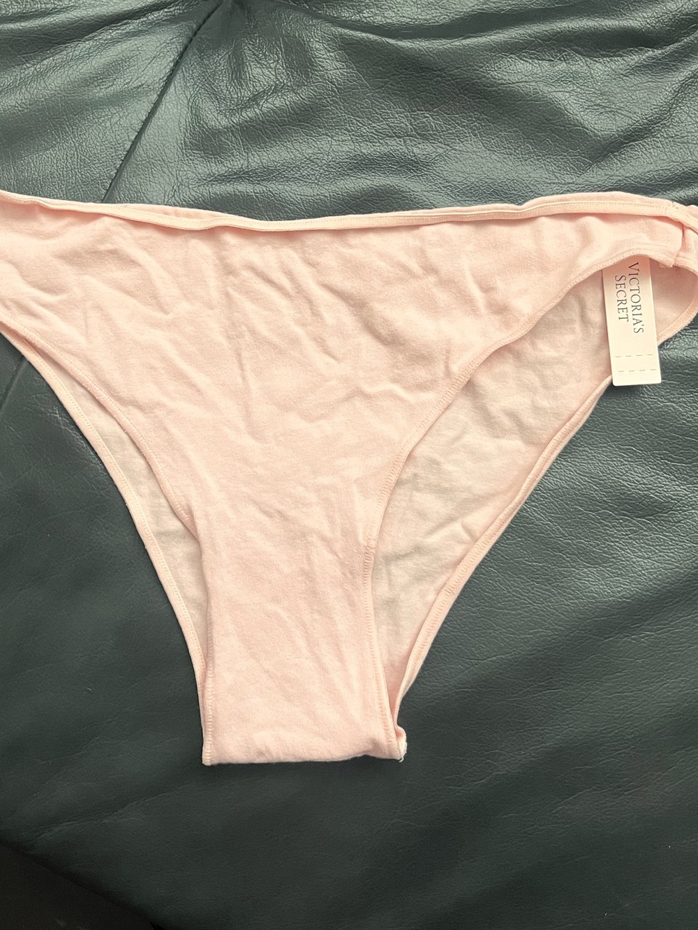 NWT Victoria's Secret Pale Pink Cotton Bikini